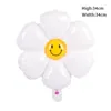 Party Decoration Daisy Birthday Happy Banner Flower Plate Straws Balloon Cake Decor Kids Supplies