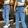 Mäns jeans Autumn Winter Kpop Fashion Style harajuku alla matchar byxor Lossa Slim Fit Casual Ben Pants Solid Spring Pockets