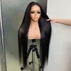 Grade 12A Malaysian Peruvian Indian Brazilian Vietnamese Silky Straight 13x4 HD Lace Frontal Wig 28 Inch 100% Raw Virgin Remy Human Hair