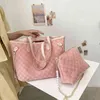 Diseño Nuevo bolso de bolso de gran capacidad para mujeres Nylon Jacquard Single Shoulder Bags Bags Diseño Bolsos193n