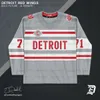 Detroit 88 Patrick Kane Red Wings Jersey Dylan Larkin Alex DeBrincat Shayne Gostisbehere Moritz Seider Lucas Raymond Jake Walman J.T. Compher David Perron