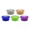 Cross-border hot selling 5ML silicone cream box New UFO smoke box sealed moisture-proof leakproof pipe accessories wholesale