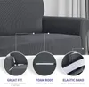 Stol täcker 1 2 3 4 -sits spandex justerbar soffa stretch soffa täcker universal slipcover för vardagsrum hundar husdjursvänligt 231202