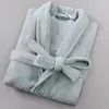 Kadın pijama çifti Terry Batrobe Pamuk Havlu Uzun Kollu Nightgown Nightwear Sıradan Kadınlar Nigutdress Sonbahar Kış Ev Giysileri