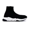top fashion loafers sneakers socks shoes 17fw vintage old black white plate-forme speed trainer 1 beige graffiti 17fw paris sock boots mens women runners
