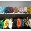 ショルダーバッグBottegvveneta Totes Pouch Clutch Bags Woven Bag for Women Dumpling Bag Silver Pleated Cloud Bag Crossbody Bag夏の小さなバッグ携帯電話バッグ8n wnxiy