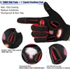 Gants de cyclisme MOREOK gants de cyclisme doigt complet gants de vélo d'hiver 5MM coussin de gel liquide anti-dérapant absorbant les chocs gants de vélo pour écran tactile hommes 231204