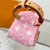 23 Luxurys designers plånböcker mini armband väskor blomma väska äkta läder damer rese plånbok mynt handväska hårdvara blixtlås party p2712