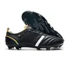 Mens Soccer shoes ADIPURE FG cleats Mens Football Boots Leather Trainers sports