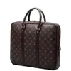 2020 Högkvalitativa män Fashion Design Laptop Bag Cross Body Shoulder Notebook Business Portcase Computer Bag With Messenger Bag289272C