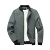 Men's Jackets KOODAO For Men Casual Fashion Coat Polyester Spring And Autumn Black/Blue/Green/Khaki