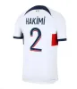 5a + Top New 23 24 Mbappe Hakimi Soccer Jerseys Vitinha N.Mendes O.Dembele Maillots de Football 2023 2024 Marquinhos Verratti Men Women Kids kit skjorta uniformer 3: e