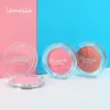 Румяна Монохромные румяна Pallete 6 цветов Персиковое лицо Минеральный пигмент Румяна для щек Пудра для макияжа Профессиональные контурные тени Розовые румяна 231204