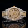 옐로우 골드 힙합 패션 브랜드 쥬얼리 VVS 아이스 아웃 스테인리스 스틸의 Moissanite 다이아몬드 시계