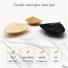 Breast Pad Double Sided Adhesive Sticky Bra Lift Up Insert Push Thin Thick Sponge Pads Swimsuit Bikini Cup Enhancer Drop Delivery Heal Dhkqs