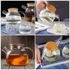 Set di stoviglie Teiera in vetro con infusore caraffa brocca per acqua per foglie sfuse e tè in fiore Sangria 1000ml