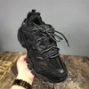 Projektant Balenciaha Track 3 3.0 LED Sneaker Buty luksusowe buty z pudełkiem mężczyźni kobiety LED Tractwa 2.0 Triple Biel Black Grey Pink Stórzane Trenarze Nylon Runners Paris Tennis