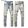 Nouveau Jeans Designer Hommes En Détresse Noir Ripped Biker Slim Fit Moto Motards Denim Pour Hommes Marque De Mode Pantalon Noir