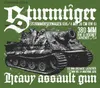 Mäns T-shirts WW2 German Rmtiger Assault Tiger Assault Gun Panzer Cool T-Shirt Men. Summer Mens T Shirt New SX-4XL T231204