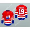 Anpassad Ody Hodgson 19 Buffalo Bisons Hockey Jersey New Top Stitched S-M-L-XL-XXL-3XL-4XL-5XL-6XL