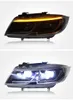 Autoteile für BMW 3er E90 Scheinwerferbaugruppe E91 2005–2012 LED-Tagfahrlicht-Fluss-Blinker