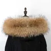 Szaliki zima 100% naturalny obrońca szopa z futrem i damski szorst sześciowy płaszcz mody SWEAT SAWER SALLF DUŻY DECLINE SARLF J231204