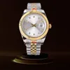 Super Clones Men Gold Watch Watches Top Quality 41mm 3235 Rörelse Mekanisk automatisk 904 Stål Sapphire Waterproof Classic Man Style Wristwatches