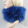 Lenços Novas Mulheres Inverno Moda Real Fox Fur Lenço Natural Quente Fox Fur Headband Bom Elástico De Malha Genuína Real Fox Fur Rscarves J1204