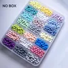 Candy Beads 100pc سيليكون تسنين Baby Beads 10- 20mm طعام آمن من الدرجة التمريض مضغ جولة حبات السيليكون قلادة 340 ك