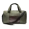 Scione Canvas Simple Travel Luggage Handbags Solid Durable Duffel Shoulder Bags Crossbody Weekend Carry Organizer For Men Women 212650