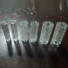 12 * 30mm Vintage verre filtre pointe pour verre Bong fumer tuyau d'eau narguilé verre d'origine fabriqué en usine Support client Logo