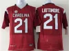 カレッジサウスカロライナゲームコックフットボールジャージー在庫7 Jadeveon Clowney 21 Marcus Lattimore 14 Connor Shaw Stitched Jersey Embroidery WO