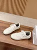 Mode Owen Runner Sneaker The Row Designer Women Casual Shoes Luxury Suede Leather Mesh Trainers Owen City Sneaker Storlek 35-40