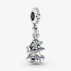 100% 925 Argent Sterling Élégant Princesse Dangle Charms Fit Original Bracelet À Breloques Européen Mode Femmes Mariage Fiançailles Jewe282k