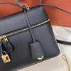 8a högkvalitativ tygväska designer kvinna handväska lp27 äkta läder lyxiga crossbody väska blixtlås smink väska lunchlåda väska plånbok