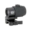 التكتيكية G43 Machifier البصريات الصيد بندقية 3x النطاق المكبر مع التبديل إلى جانب STS Quick Detachable QD Mount Fit 20mm Rail