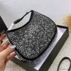 New designer bag Luxury Women Shoulder Bags Handbag Designer Crossbody Wallet Female Purses topquality Solid color underarmbag Diamonds