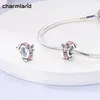 Pedras preciosas soltas 925 prata esterlina espaço encantos se encaixa pulseira original borboleta zircão espaçador contas para mulheres jóias finas fazendo