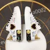 2023 Nya designersko sneakers Casual Shoes For Mens Leather Men Womans Top Seller Hot Supply Fashion Platform White Black White Womens HC190903