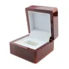 Top Grade 1 4 5 6 Holes New Championship Rings Box in Jewelry Packaging & Display Red Wooden Jewelry Box For Ring Display333L