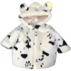 Donsjas Mode Kinderen Meisjes Herfst Winter Lange Mouw Parka Nepbont Babykleding Dikker Capuchon Warm Uitloper Jas 231204