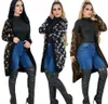 Giacca da maglioni cardigan da donna di lusso desinger Cappotto maglione nero di media lunghezza con fiori stampati da donna casual lavorati a maglia