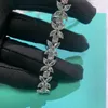 Projektant bransoletki luksusowa bransoletka bransoletki projektant dla kobiet litera Diamond Projekt Diamond Bransoletka świąteczna biżuteria Opcjonalna pudełko na prezent bardzo ładne