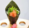Sushi Tools 424 Sprzedaj 100pcs50pcs2 Half Cut Nori Fabryka Hurtowa AAA Dark Green wtórne wypieki sushi 231204