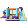 منزل صغير الحارس منزل للبيع القفز شريحة ترتد التحرير والسرد قابلة للنفخ Playhouse Park Toys Castle Children Outdoor Play Fun عيد ميلاد هدايا الحفلات الداخلية الداخلية