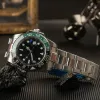 Wristwatches Mens Watch Glide Lock Luxury Ceramic Bezel Sapphiremechanical Submarine Watches 904l Steel Dive Wristwatches Sapphire Luminous Rlx Watches Montre C