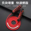 Jump Ropes Rope Crossfit Boxing Heavy Skipping Foam Grip Handles for Fitness Workouts Endurance Strength Training 231104