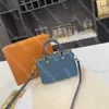 Denim Yastık Çantası Tasarımcı Kadınlar İçin Omuz Çantaları Yüksek Kaliteli Leydi Çanta Klasik Klasik Harfler Crossbody Bag Womens Cüzdan 4 Boyutlar