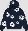 Mens Hoodies Sweatshirts Svarta tårar Cotton Wreath Sweatshirt unisex överdimensionerad design hoody mode hip hop hooded chg2312049-12 megogh twcn