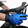 Fietshandschoenen Giyo Luvas de Bicicletas Thermische Fleece Fietshandschoenen Herfst Winter Sport Lange Vinger Wanten Racefiets Touchscreen Handschoen 231204